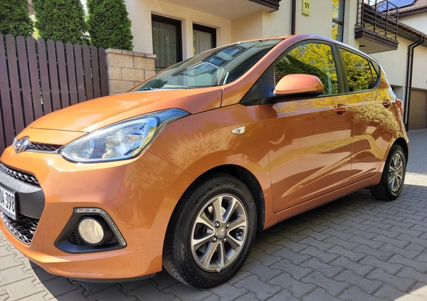 Hyundai i10 cena 34900 przebieg: 75380, rok produkcji 2015 z Warszawa małe 529